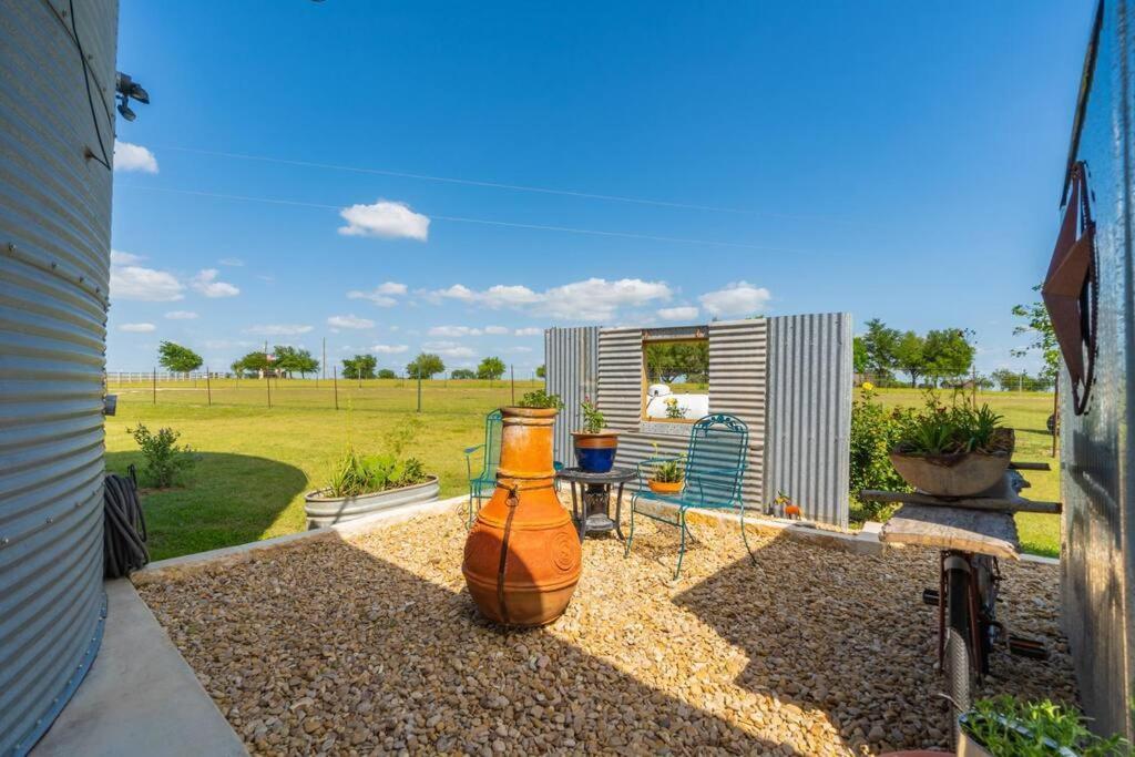 Silo House At Laughing Llama Farm Troy Exterior photo